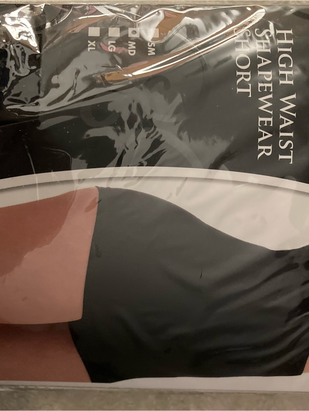 High Waist Shapewear Short - Black